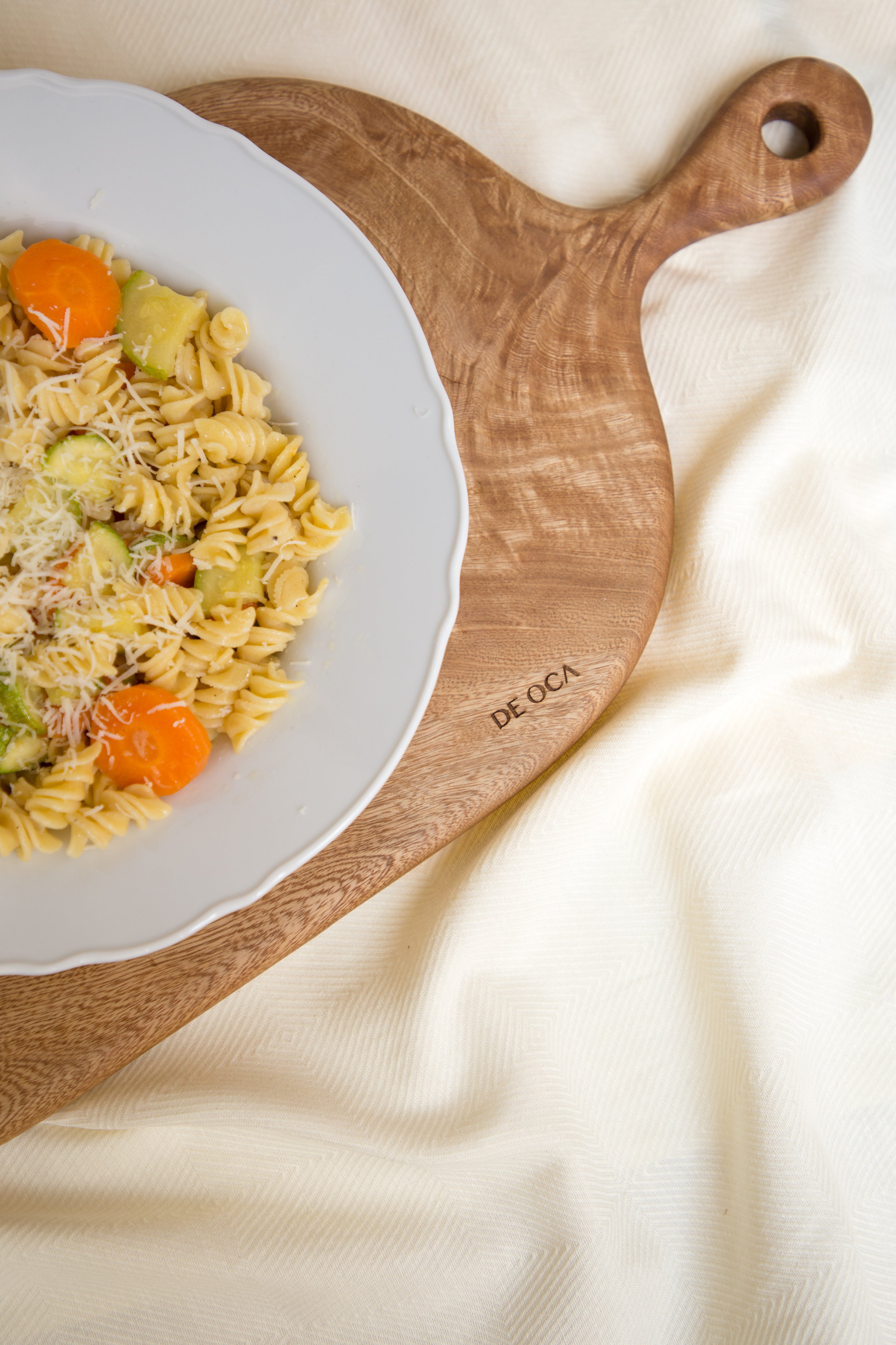 Fusilli al burro con verduras